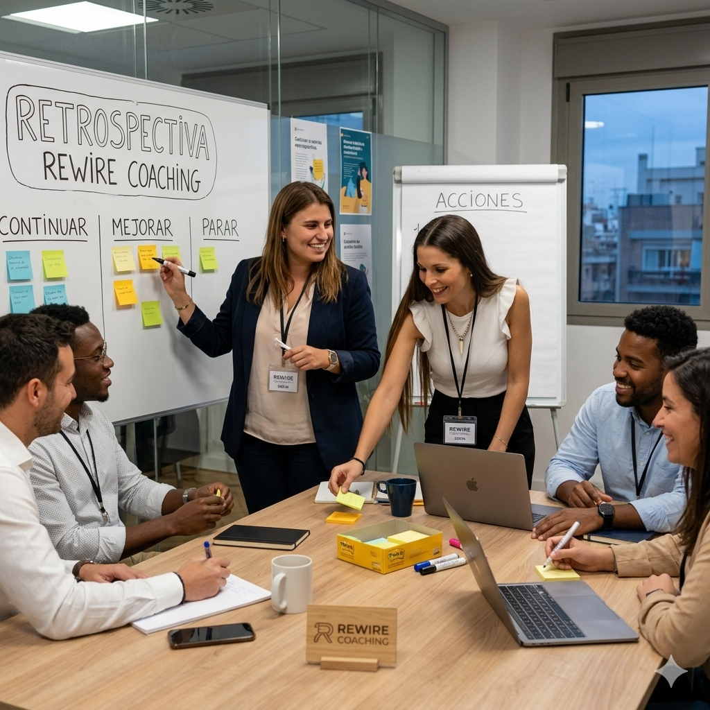 Sesión estratégica de transformación con líderes